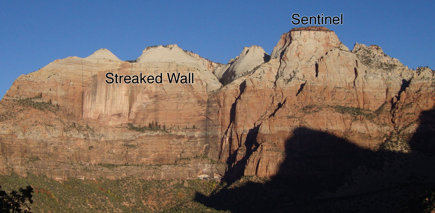 The Streaked Wall and the Sentinel, Zion.