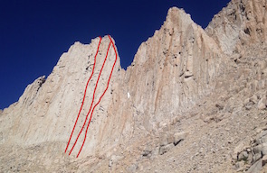 Arctic Lake Wall, Sierra