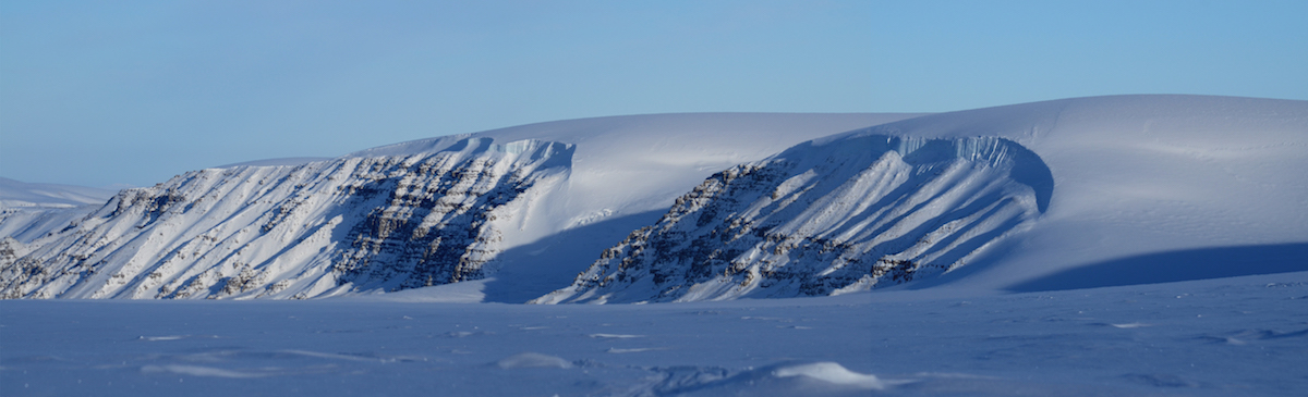 Icecap edge panoramic