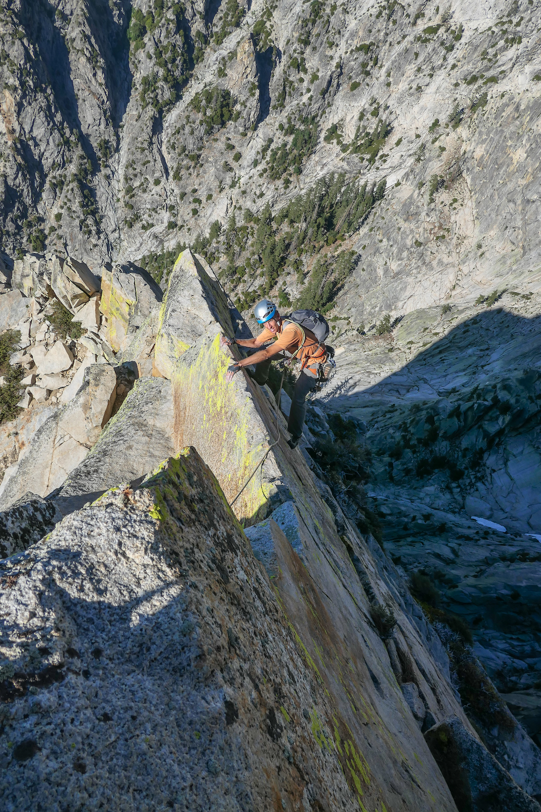 Climbing on Honey Badger Experience on El Comandante Turret.