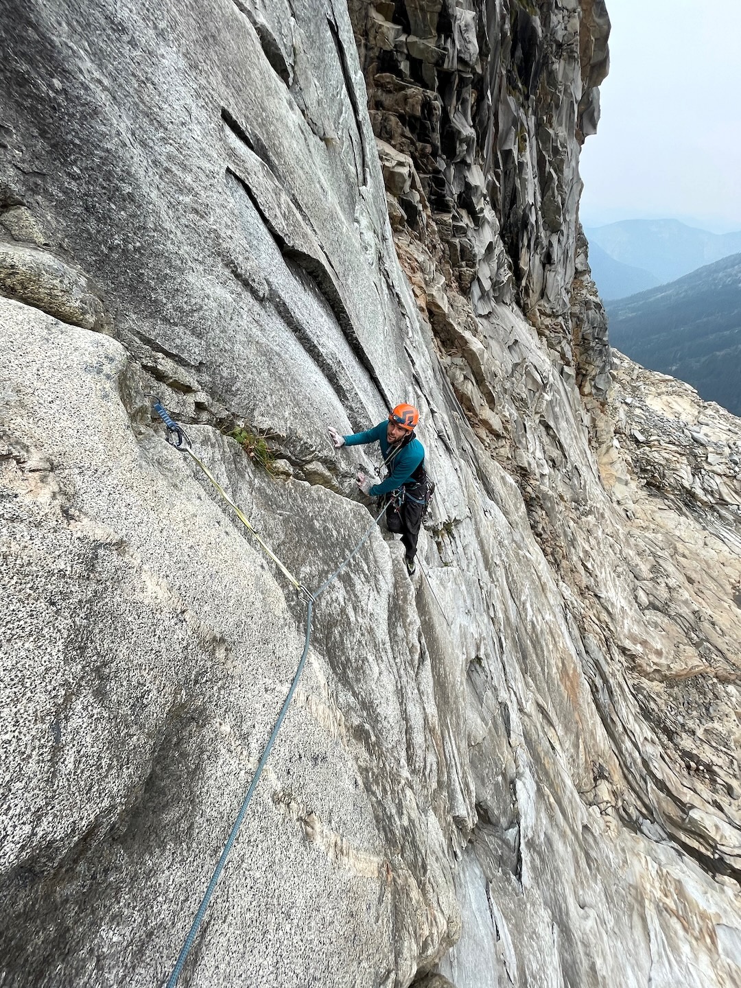 Sean Reckert following the first pitch of Ripped Settee.