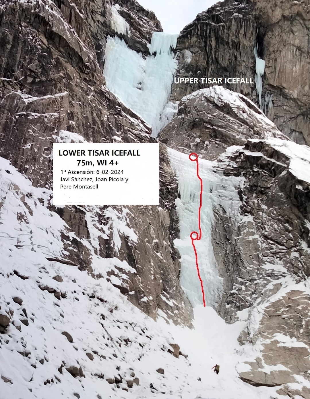 Topo for Lower Tisar, north of Hushe.