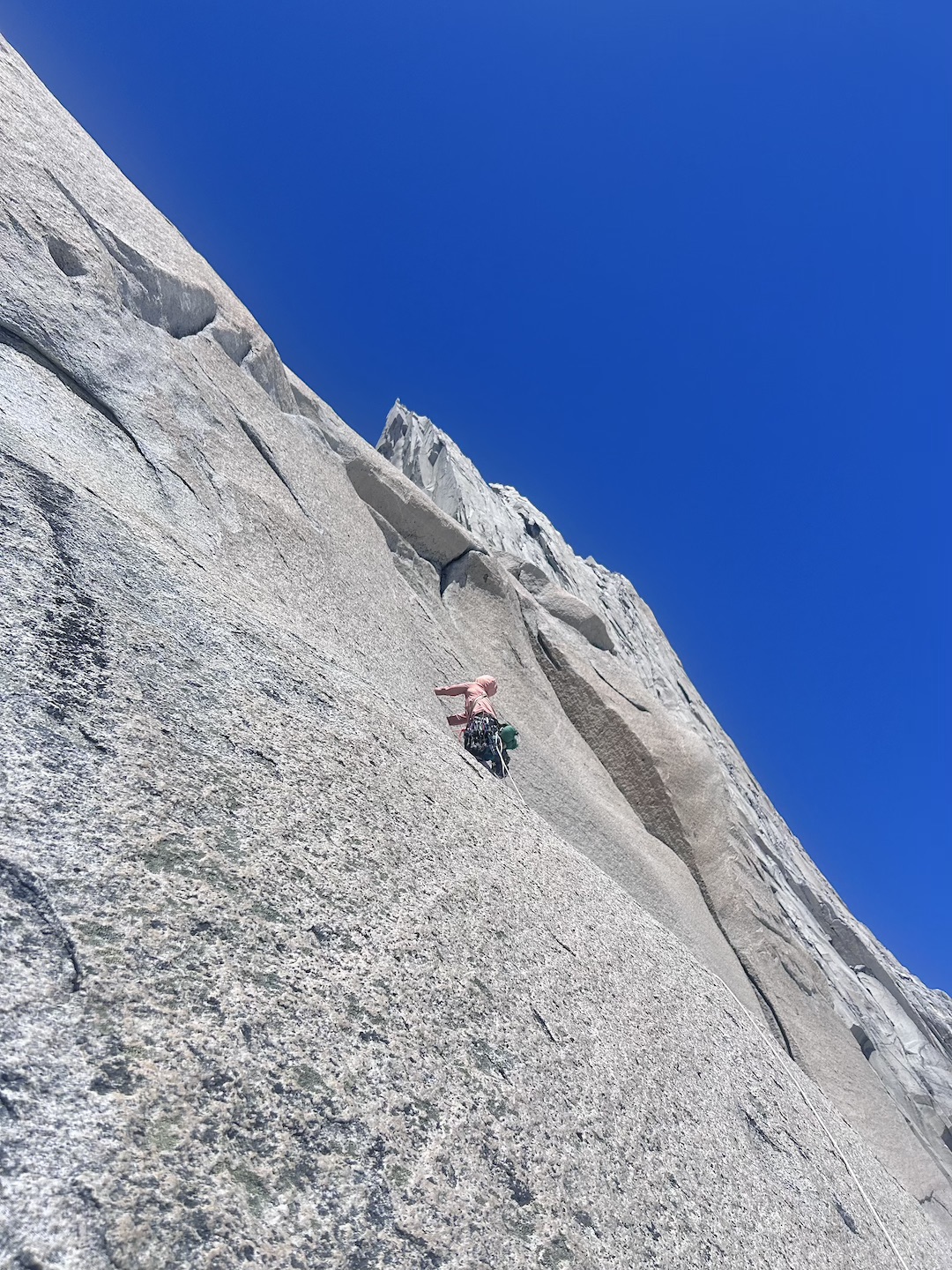 Jasper Pankratz climbing on the headwall of Pirita Central. 
