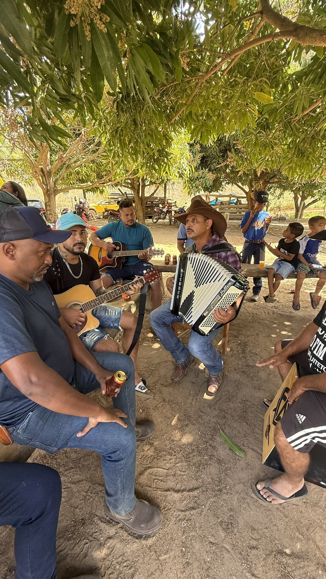 The team was invited to join a religious celebration, Folia do Dovino, which is how their new route got its name. 