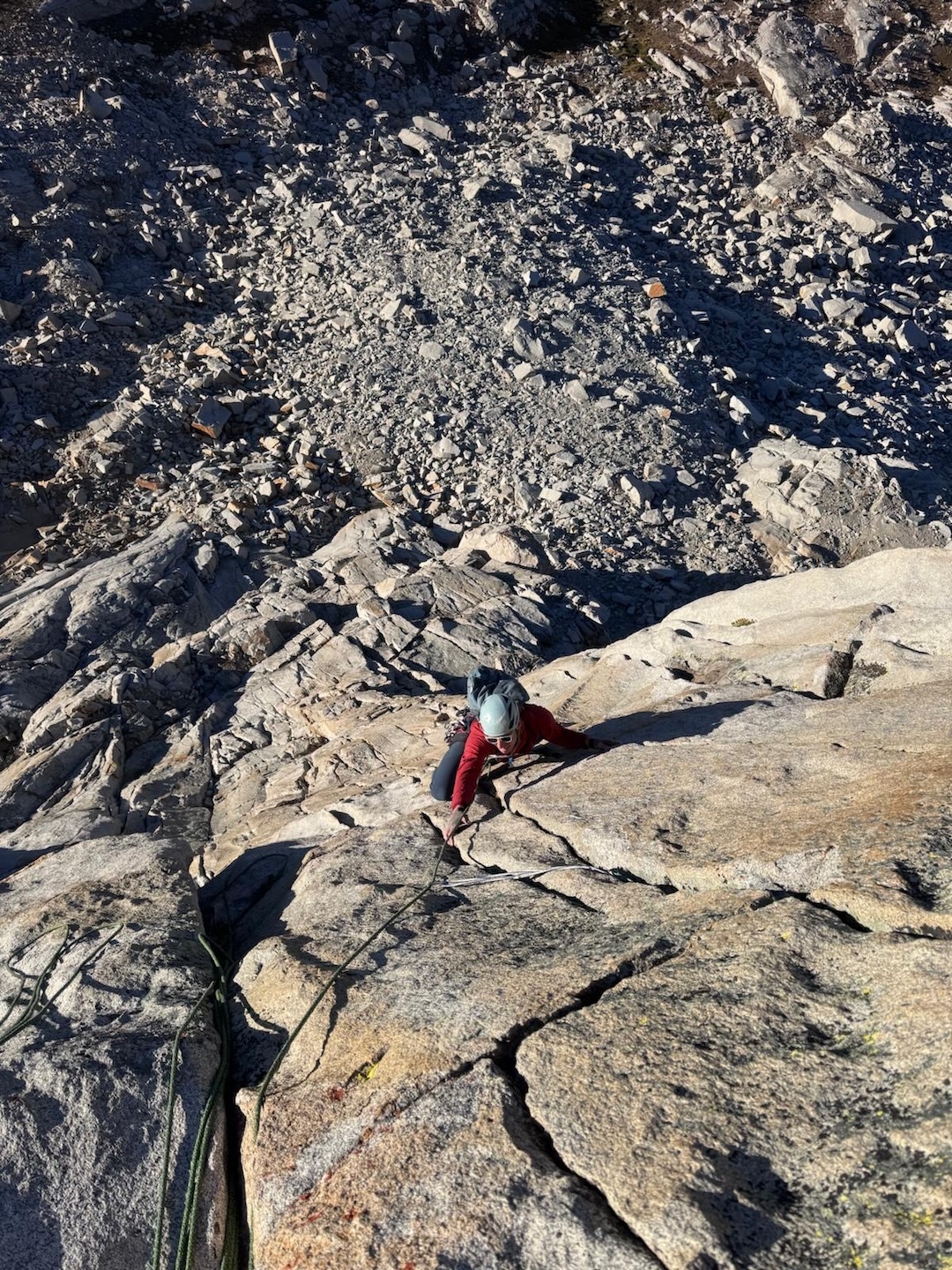 Leo Franch following the 5.11 second pitch of Wonka’s Way, which he and Jake Whisenant dubbed the Golden Ticket pitch. 
