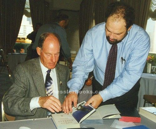 Michael Chessler with Jim Whittaker, first American to climb Mount Everest. 
