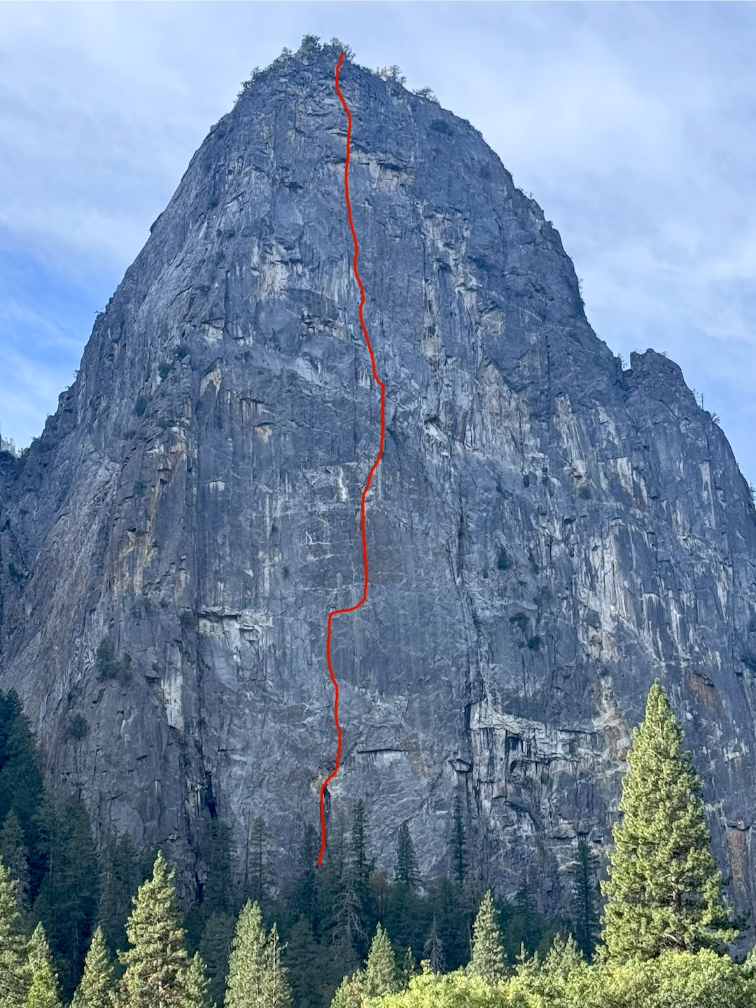 Requiem for a Dream on Lower Cathedral Rock.