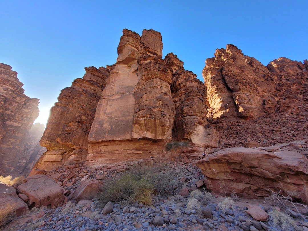 Porcelain Tower in Wadi Tarban. 
